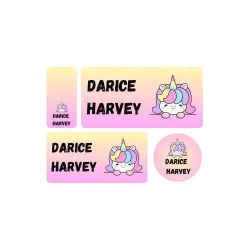 Budget Stationery Labels
