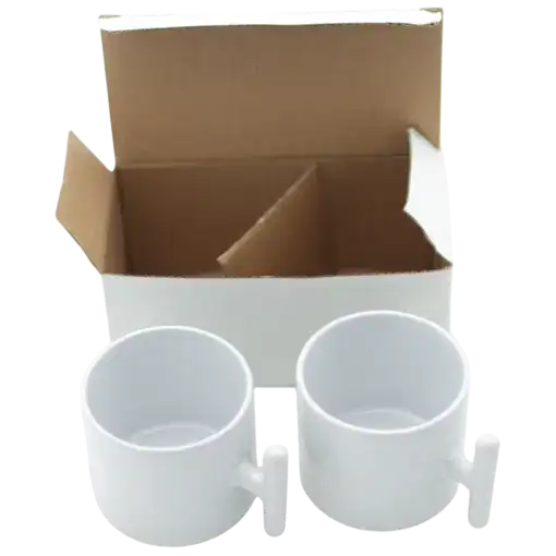 10oz T-Handle Ceramic Mug - Image 2