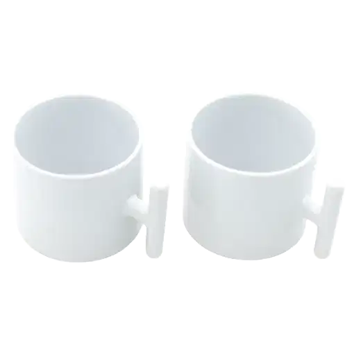 10oz T-Handle Ceramic Mug - Image 4