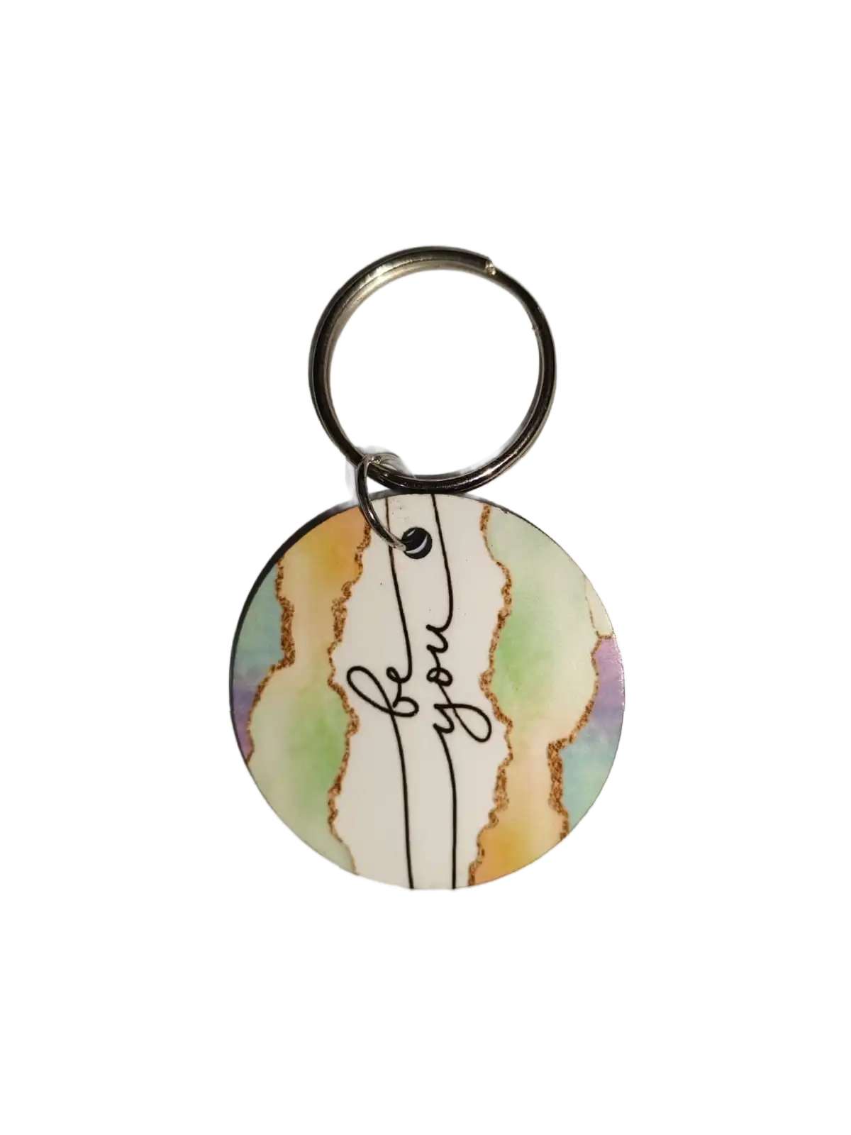 Printed MDF Keyring