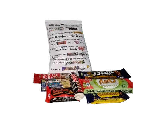 Women's Day Survival Chocolate kit